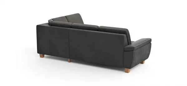 Ecksofa Sommerville - 2,5-Sitzer mit  Ecke rechts, inkl. Schlaffunktion, Relaxfunktion (manuell), Stoff, Anthrazit – Bild 6