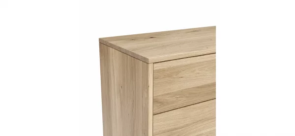 Sideboard Williston - Wildeiche bianco, Schubkastenfront sandgestrahlt – Bild 10