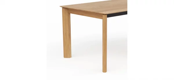 Esstisch Hillsboro - ausziehbar, LB ca. 180x95 cm, Wildeiche massiv – Bild 3