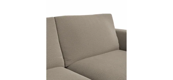 Sofa Stormy - 3-Sitzer, Stoff, Graubeige – Bild 3