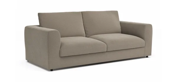 Sofa Stormy - 3-Sitzer, Stoff, Graubeige – Bild 6