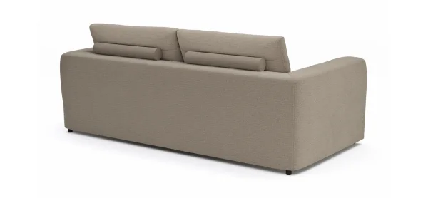 Sofa Stormy - 3-Sitzer, Stoff, Graubeige – Bild 7